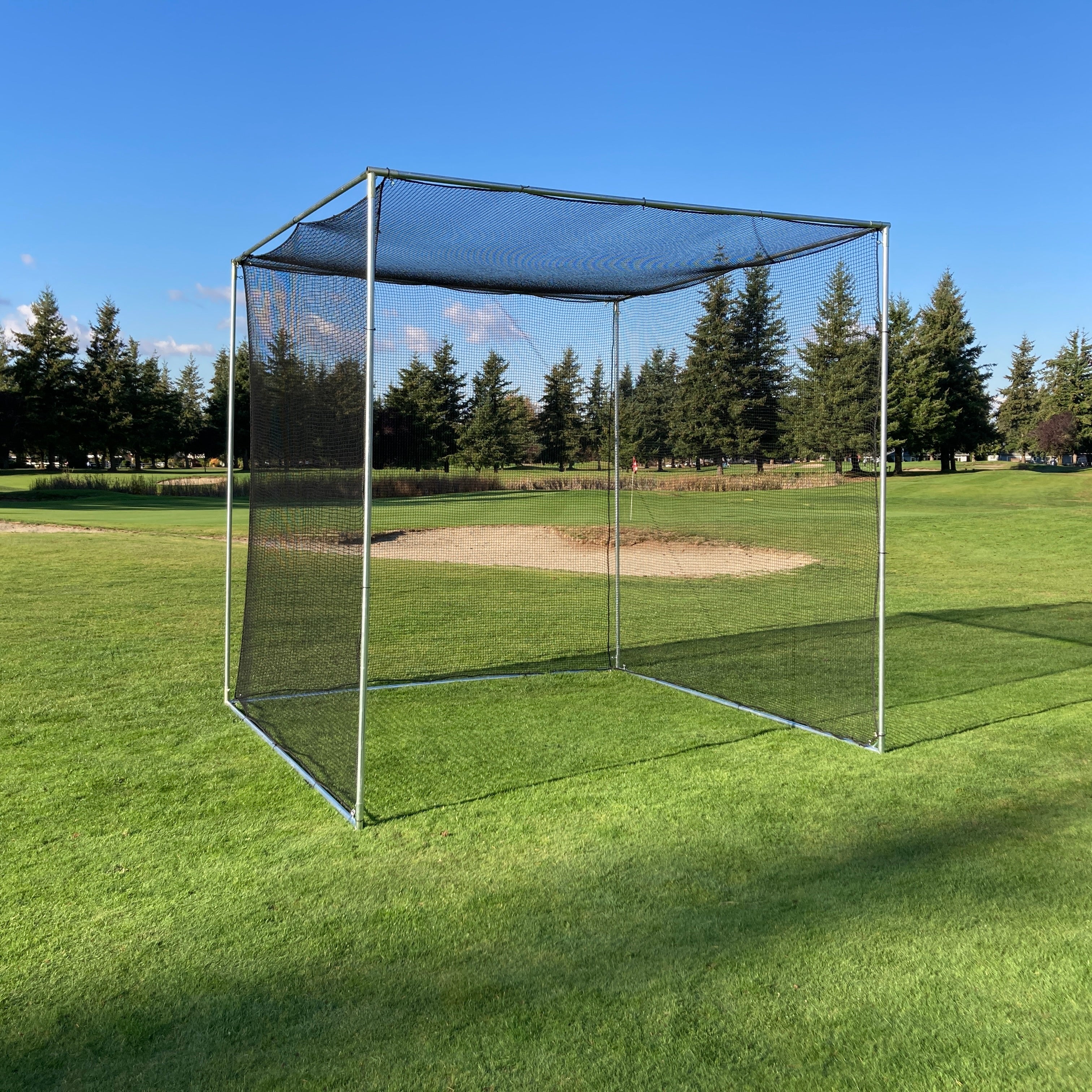 Knotless Nylon Golf Cage Net (Net Only) - 10' x 10' x 10' – LFS