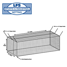 Load image into Gallery viewer, BATTING CAGE (NET ONLY) “SUPREME” #36 NYLON 12’ X 14’ X 55’
